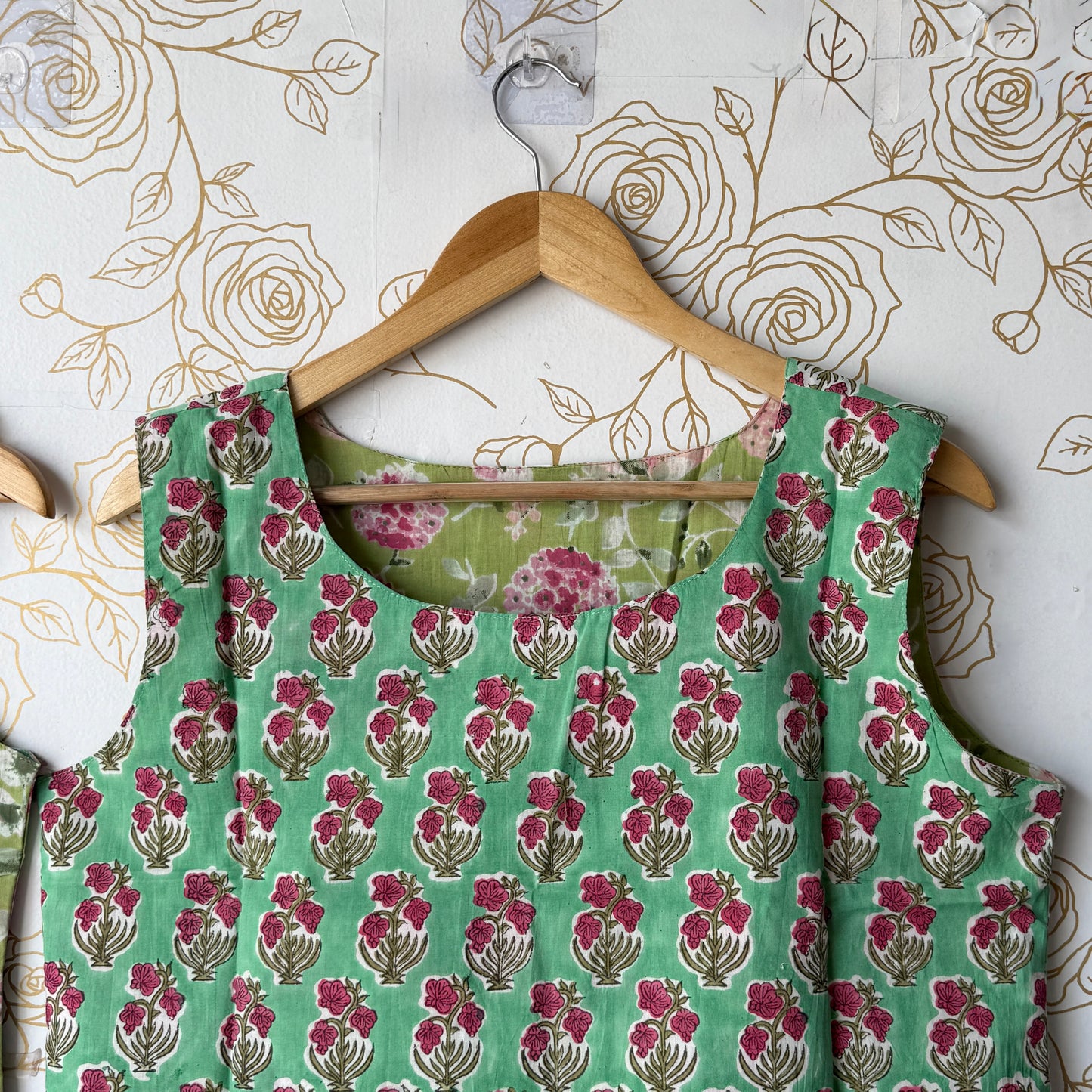 Reversible Green Top
