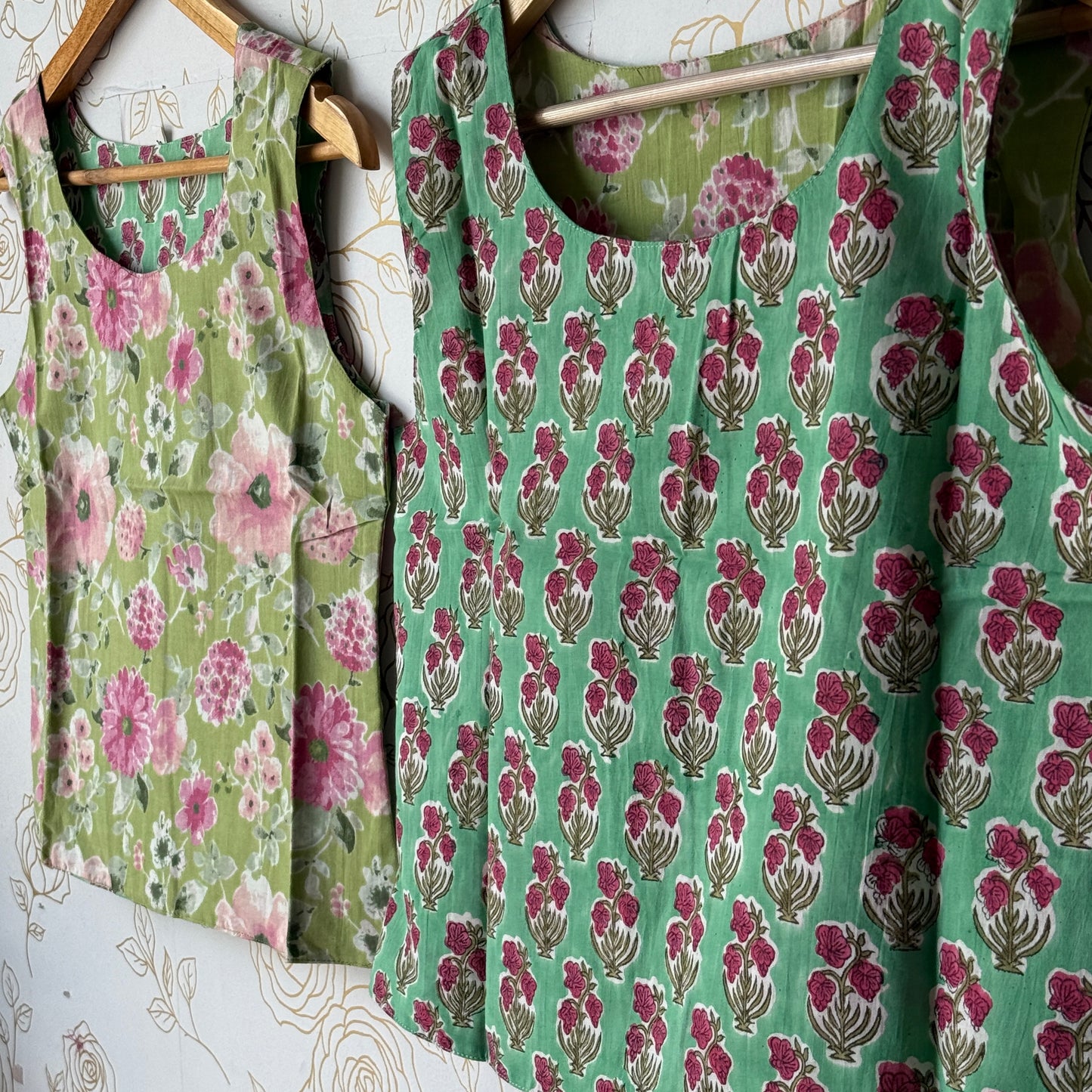Reversible Green Top