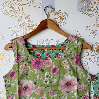 Reversible Green Top