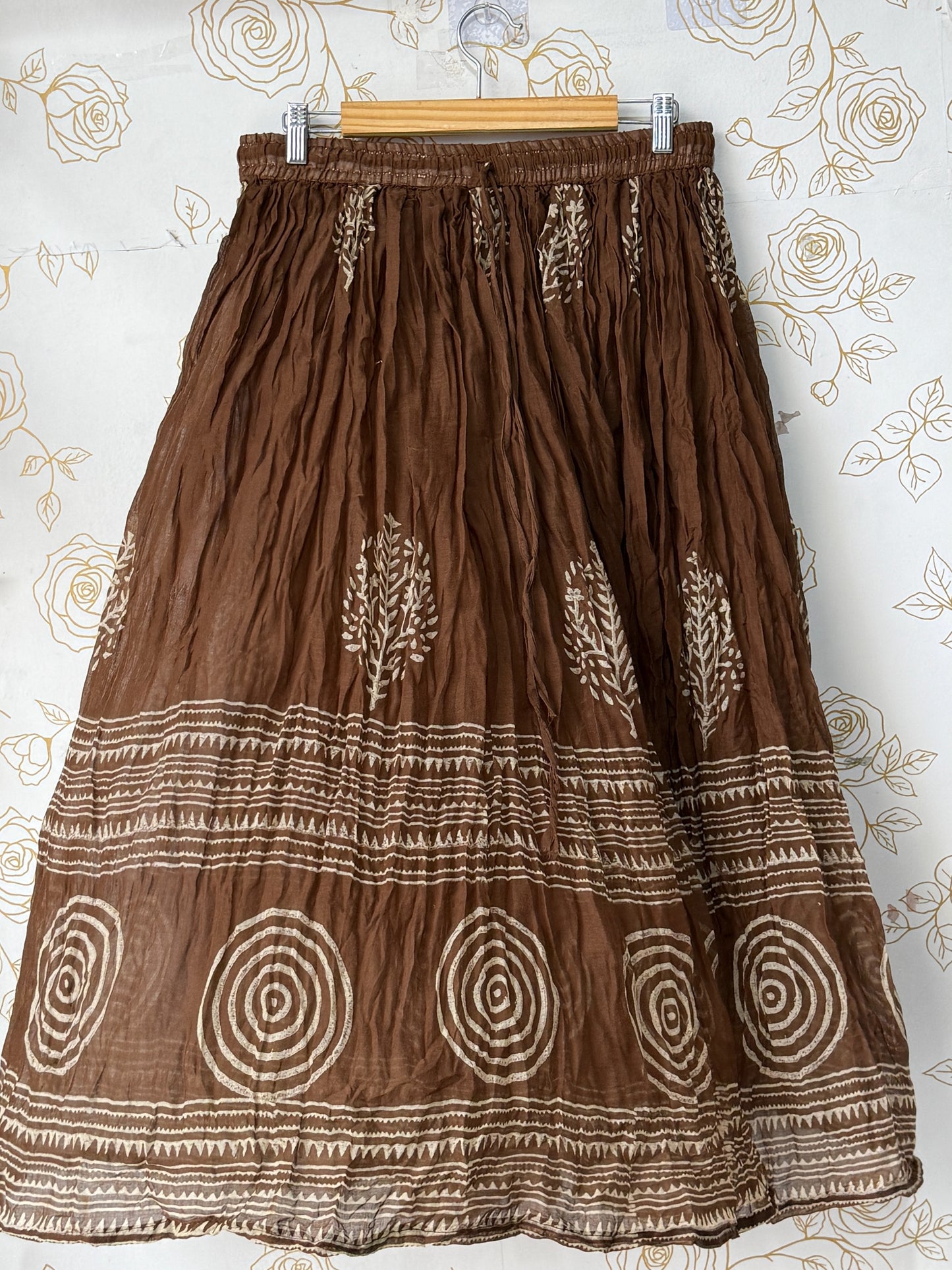 Mabel Brown Maxi Skirt
