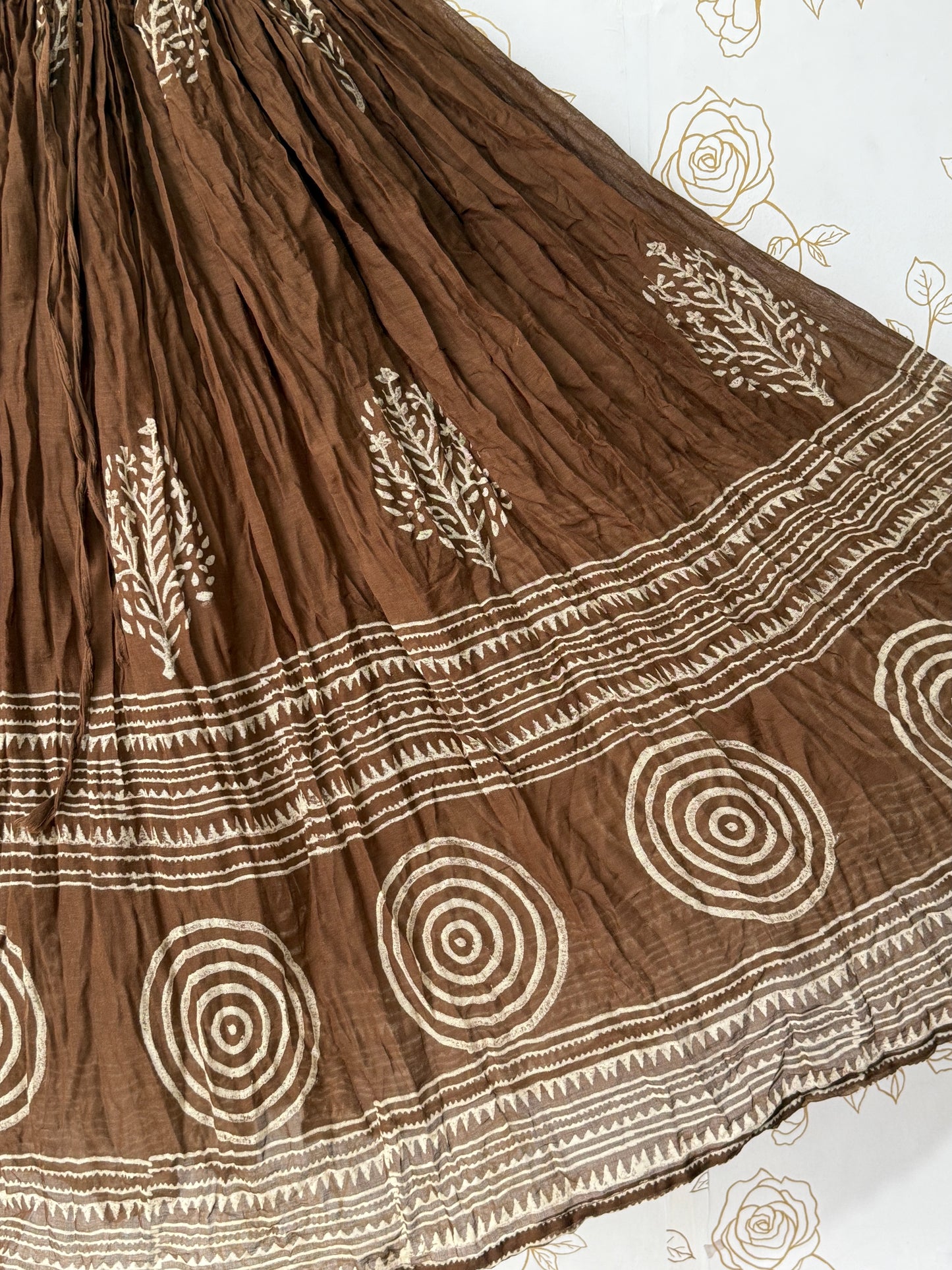 Mabel Brown Maxi Skirt