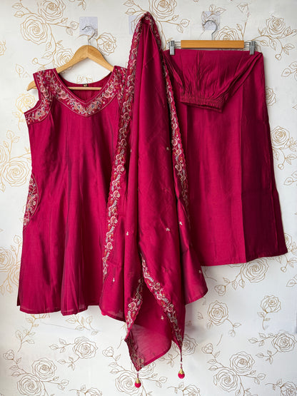 Maya Ruby 3-Piece Co-ord Set