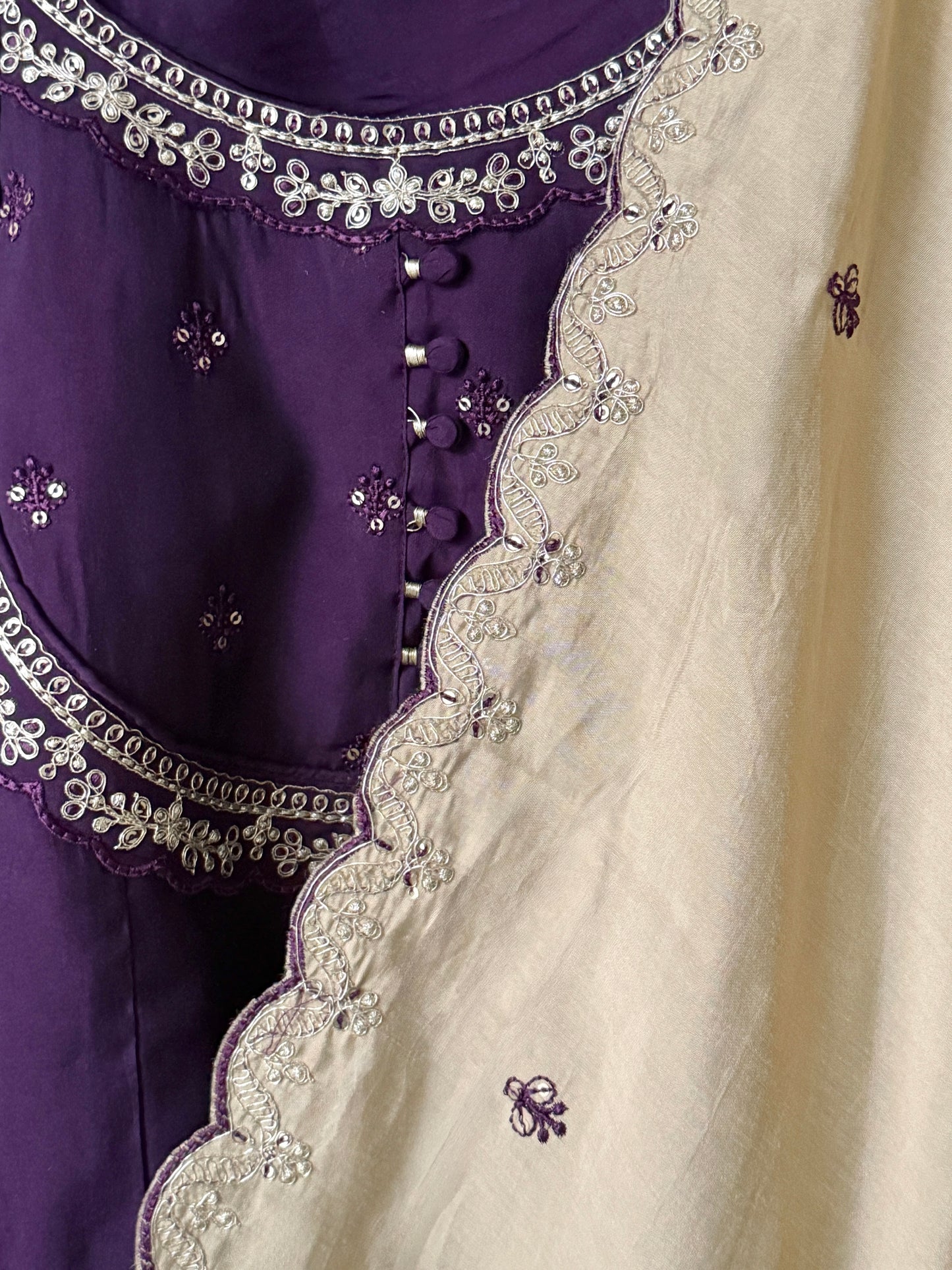 Noor Amethyst 3-Piece Co-ord Set