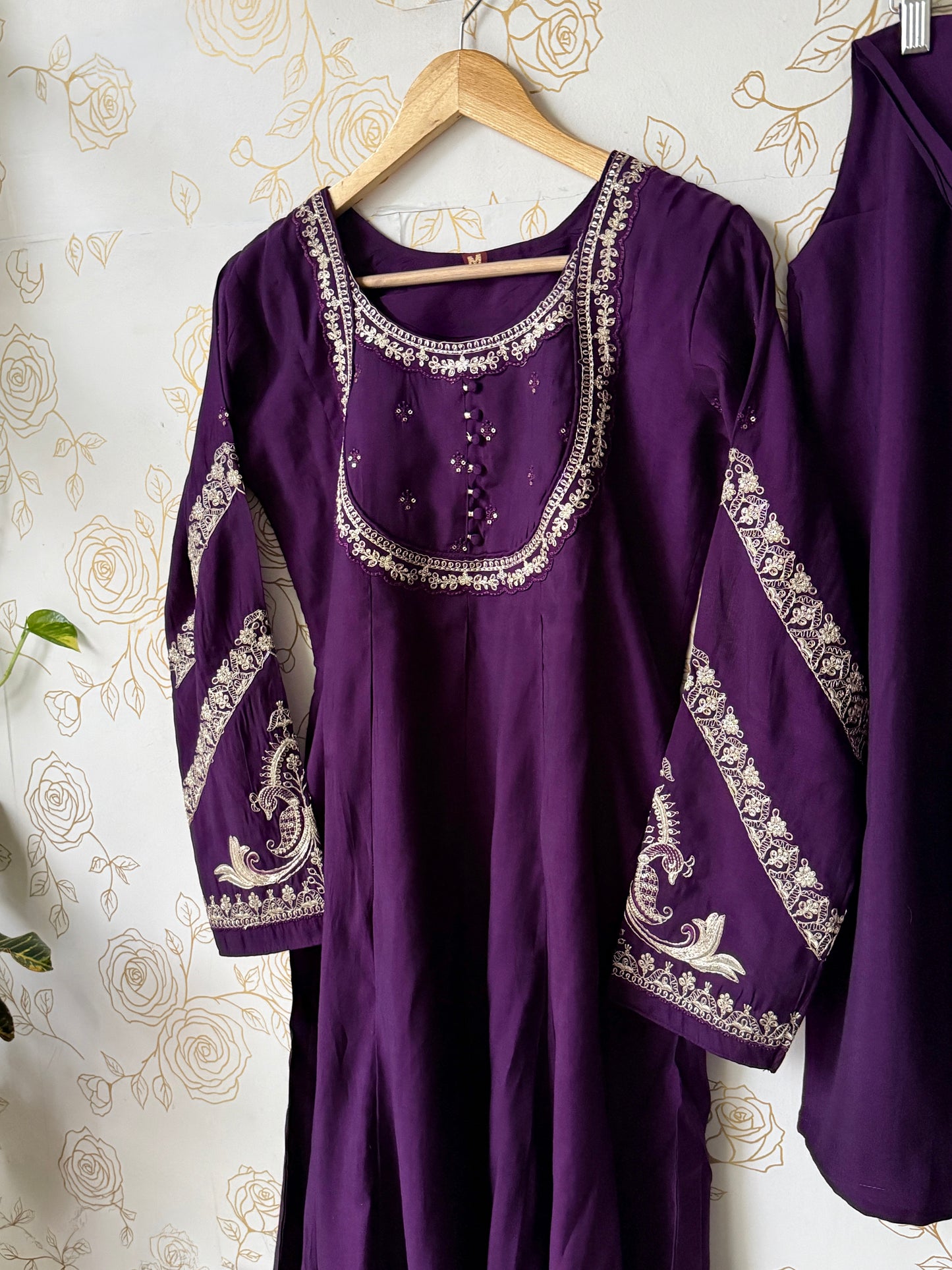 Noor Amethyst 3-Piece Co-ord Set