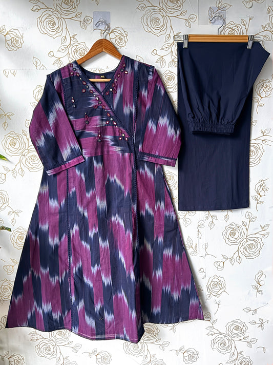 Midnight Ikat 2-Piece Co-ord Set