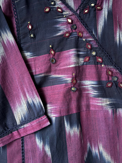 Midnight Ikat 2-Piece Co-ord Set