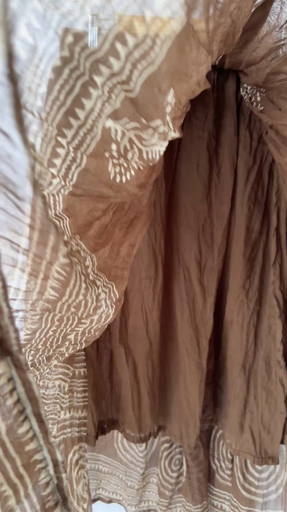 Mabel Brown Maxi Skirt